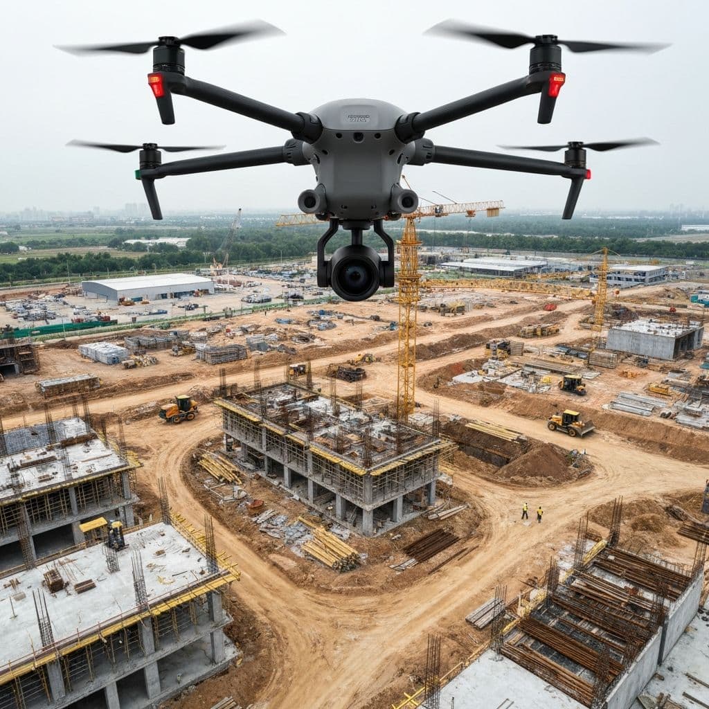 Sicherheitsüberwachung Drohne